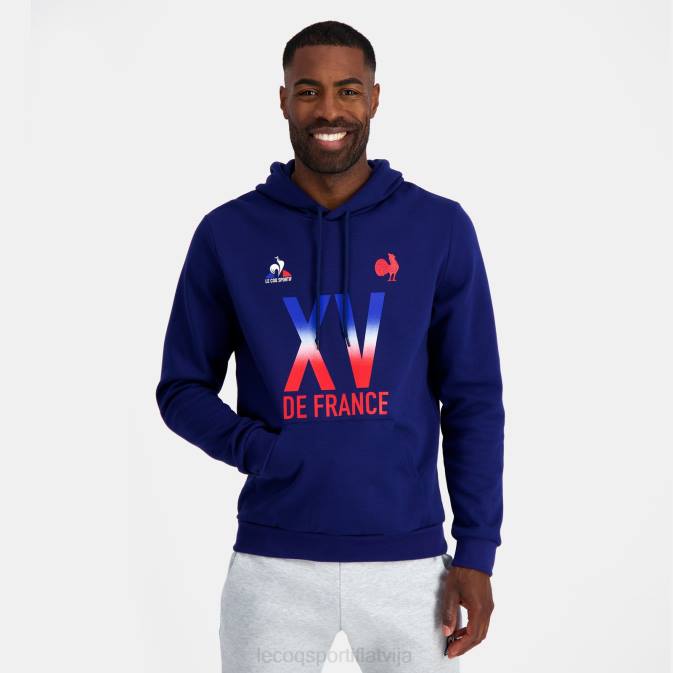 Le Coq Sportif d emperis ar kapuci xv de france zils v rie iem 8J2V25 ap rbs 8J2V25 Nepalaidiet gar m Le Coq Sportif cap Latvija Saj tiet Le Coq Sportif jacket komfortu
